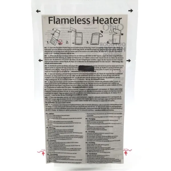 24 Hour Meals Retkiruoat^24 Hour Meal lämmitinpussi