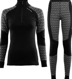 Aclima Kerrastot^Designwool Glitre naisten kerrastovaatesetti