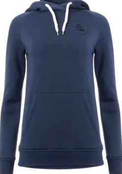 Aclima Hupparit, Fleecet Ja Välipaidat^FleeceWool V2 Hoodie naisten merinohuppari, tummansininen