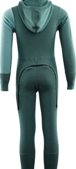 Aclima Kids WarmWool lasten merinohaalari, sinivihreä| Lasten Alusasut Ja Kerrastot