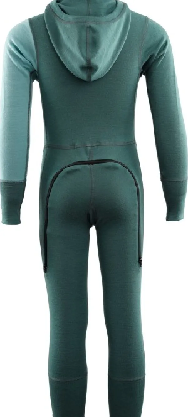 Aclima Kids WarmWool lasten merinohaalari, sinivihreä| Lasten Alusasut Ja Kerrastot