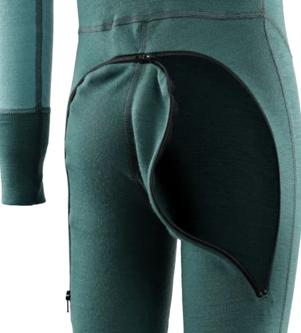 Aclima Kids WarmWool lasten merinohaalari, sinivihreä| Lasten Alusasut Ja Kerrastot