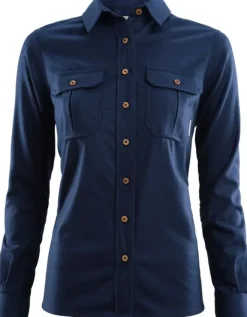 Aclima LeisureWool ReBorn naisten paita, tummansininen| Metsästyspaidat