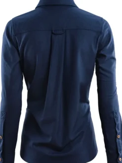 Aclima LeisureWool ReBorn naisten paita, tummansininen| Metsästyspaidat