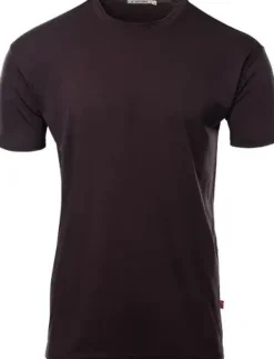 Aclima T-paidat Ja Pikeepaidat^LightWool 180 Classic Tee M's Chocolate Plum
