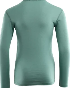 Aclima Lasten Alusasut Ja Kerrastot^Lightwool Crewneck Junior merinopaita, Oil Blue
