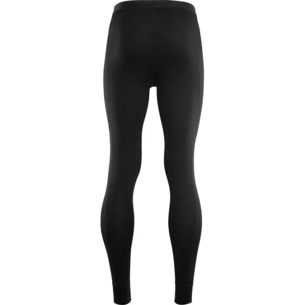 Aclima Kerrastohousut^LightWool Longs Man Jet Black