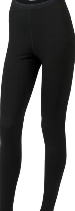 Aclima Kerrastohousut^LightWool Longs Woman Jet Black