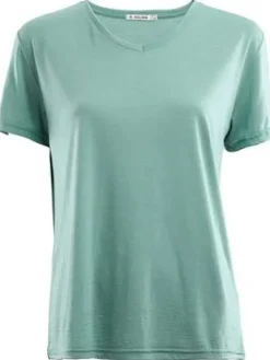 Aclima LightWool Loose Fit naisten t-paita, Oil Blue| T-paidat Ja Pikeepaidat