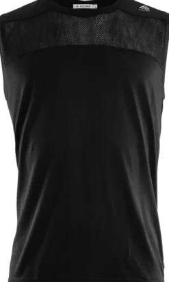 Aclima Lightwool Sports Singlet hihaton, musta| Hihattomat Paidat
