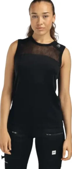 Aclima LightWool Sports Singlet W's Jet Black| Hupparit, Fleecet Ja Välipaidat