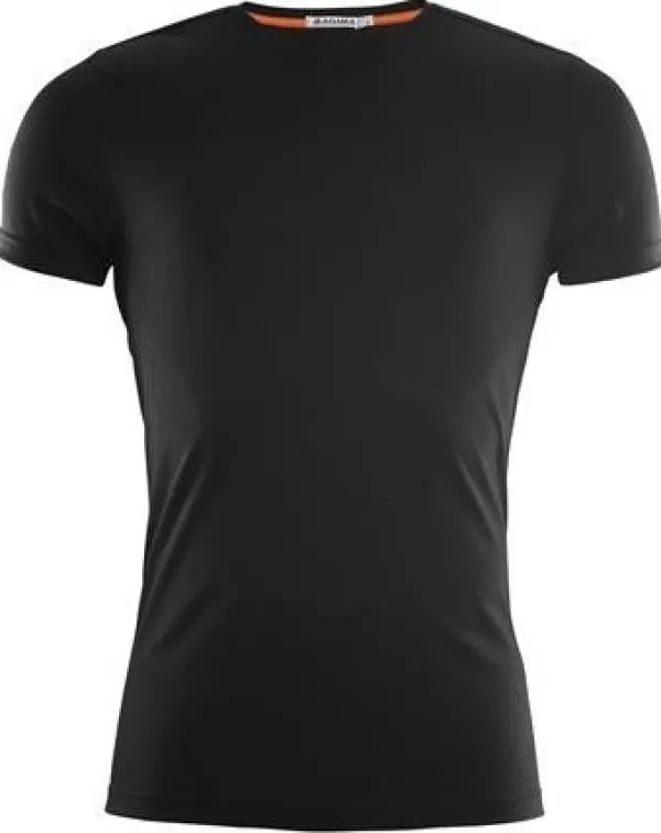 Aclima T-paidat Ja Pikeepaidat^LightWool T-Shirt V-Neck merinovillainen t-paita, musta
