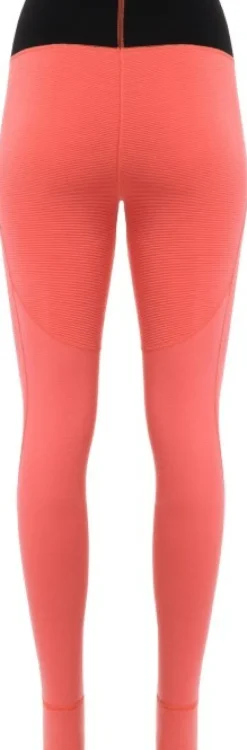 Aclima Kerrastohousut^StreamWool Crewneck naisten kerrastosetti, Spiced Coral