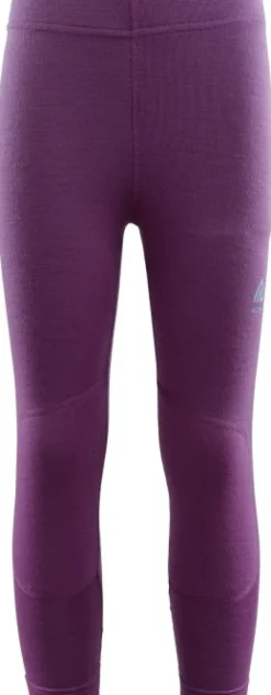 Aclima Lasten Alusasut Ja Kerrastot^WarmWool lasten kerrastohousut, Sunset Purple