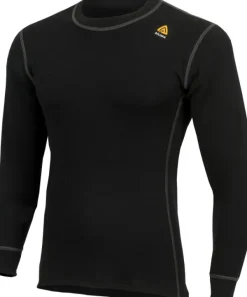 Aclima Kerrastopaidat^WarmWool Merino -miesten kerrastopaita (Jet Black)