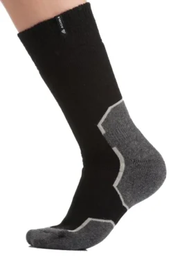 Aclima WarmWool -merinovillasukat, unisex, musta| Lasten Asusteet