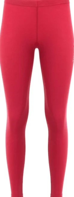 Aclima Kerrastohousut^WarmWool Mockneck + Longs naisten kerrastosetti, Jester Red