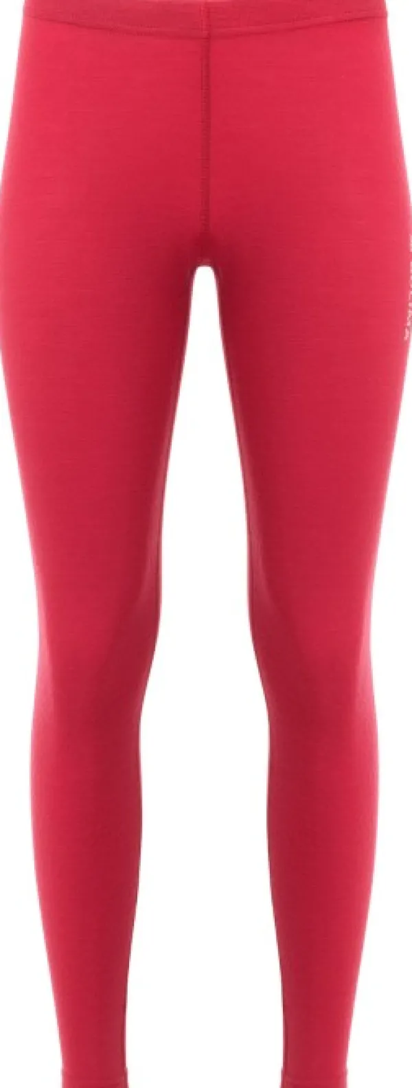 Aclima Kerrastohousut^WarmWool Mockneck + Longs naisten kerrastosetti, Jester Red