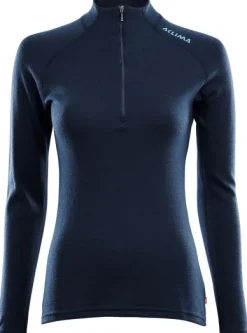 Aclima Kerrastopaidat^WarmWool naisten merinopaita, tummansininen