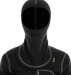 Aclima WarmWool Overall juniorin merinovillahaalari, musta| Lasten Alusasut Ja Kerrastot