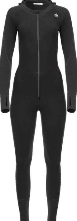 Aclima Kerrastohousut^Warmwool Overall Woman Black