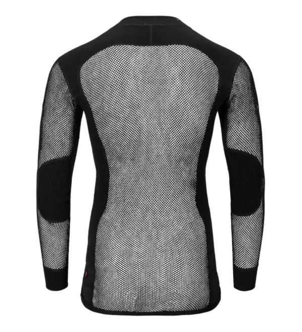 Aclima Kerrastopaidat^WN crew neck aluskerrastopaita, musta