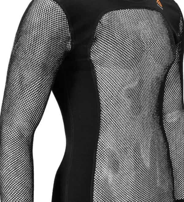 Aclima Kerrastopaidat^WN crew neck aluskerrastopaita, musta