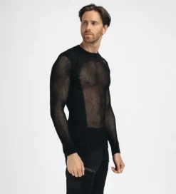 Aclima Kerrastopaidat^WN crew neck aluskerrastopaita, musta