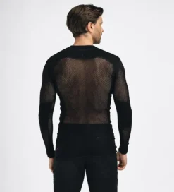 Aclima Kerrastopaidat^WN crew neck aluskerrastopaita, musta