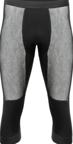 Aclima Kerrastohousut^WoolNet kerrastohousut ¾-lahkeella, musta