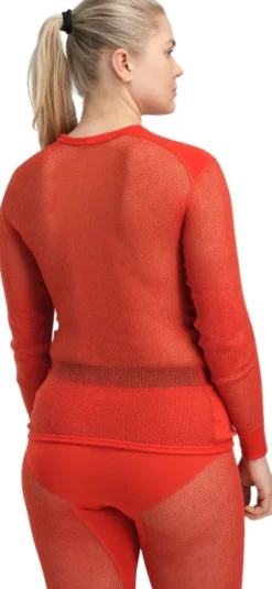 Aclima Kerrastopaidat^WoolNet Original Crewneck naisten kerrastopaita, Poinciana