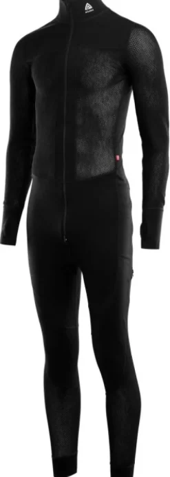 Aclima WoolNet Overall Man Jet Black| Kerrastohousut