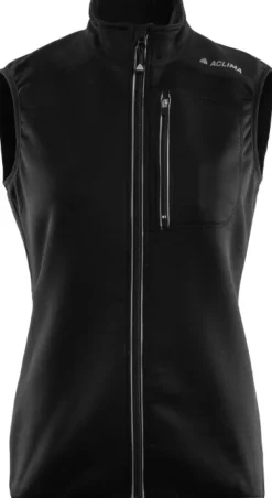 Aclima WoolShell Vest Woman Jet Black| Liivit