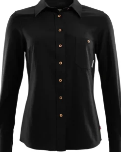 Aclima Woven Wool Shirt Woman Jet Black| Metsästyspaidat