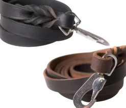 Active Canis Leather Leash nahkahihna, 1,5 x 180 cm| Taluttimet