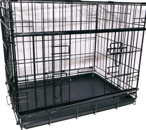 Active Canis Premium Dubbeldoor Cage 91x61x67 cm| Koirankopit