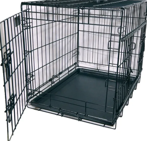 Active Canis Koirankopit^Premium Dubbeldoor Cage 76x53x61 cm