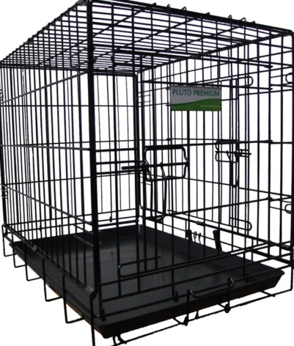 Active Canis Kuljetushäkit Ja Matkustustarvikkeet^Travel Dog Car Cage 49x33x39,5cm, Black