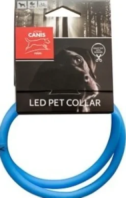 Active Canis Vilkkuvalot Ja Huomiotuotteet^USB Led Collar Mixed Colors