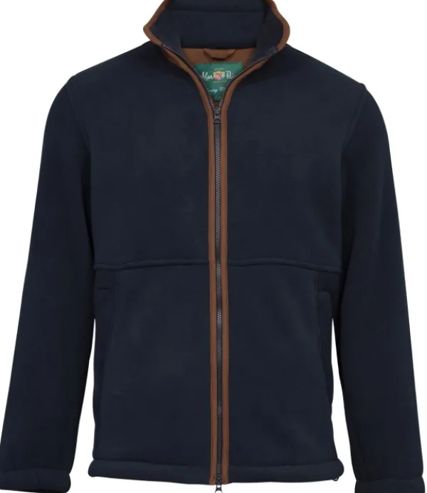 Alan Paine Aylsham Fleece Jacket fleecetakki, Dark Navy| Metsästysliivit/Fleeceliivit