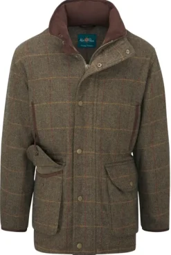 Alan Paine Combrook Waterproof Tweed Shooting Field Coat takki, Teak| Metsästystakit/Loden- Ja Tweedtakit
