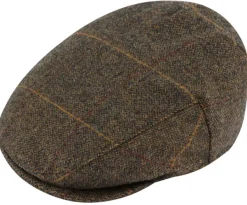Alan Paine Combrook Waterproof Tweed Cap lätsä, Teak| Metsästysasusteet/Metsästyslätsät