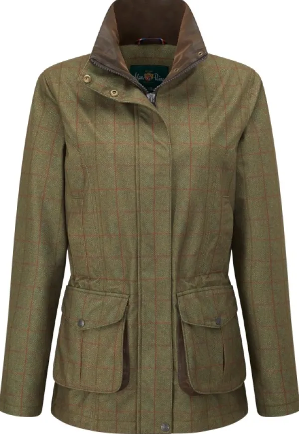 Alan Paine Naisten metsästysvaatteet/Naisten Metsästystakit^Didsmere Coat naisten takki, Pine