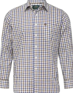 Alan Paine Metsästyspaidat^Ilkley Shirt Shooting Fit paita, Brown Check