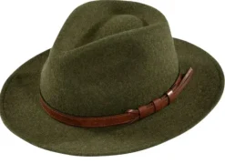 Alan Paine Richmond Felt Hat hattu, Olive| Metsästysasusteet/Metsästyshatut