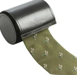 Alan Paine Silk Tie Duck Olive| Metsästysasusteet/Metsästyssolmiot