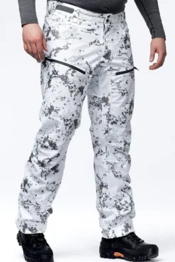 Alaska 1795 Alaska Apex APS -miesten metsästyshousut, BlindTech Snow II| Lumicamo