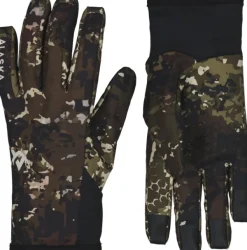 Alaska 1795 Camovaatteet^Alaska Chaser Stretch Gloves metsästyshanskat, BlindTech Forest