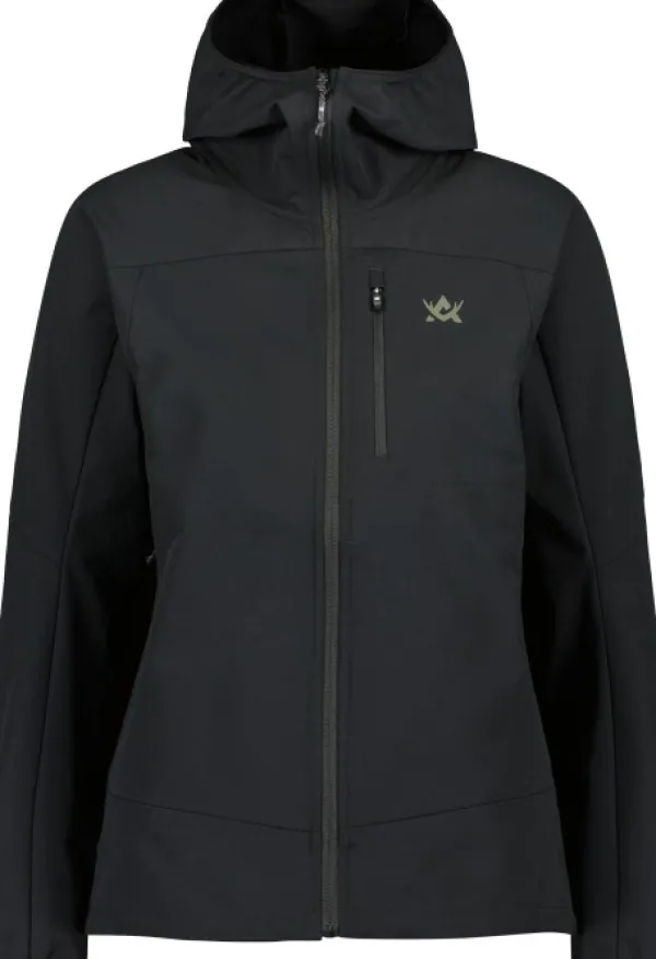 Alaska 1795 Metsästystakit/Softshell- Ja Tuulenpitävät Takit Metsälle^Alaska Chaser Stretch Jacket naisten takki, musta
