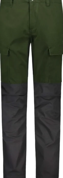 Alaska 1795 Alaska Comfort -miesten housut, vihreä/harmaa| Retkeilyhousut